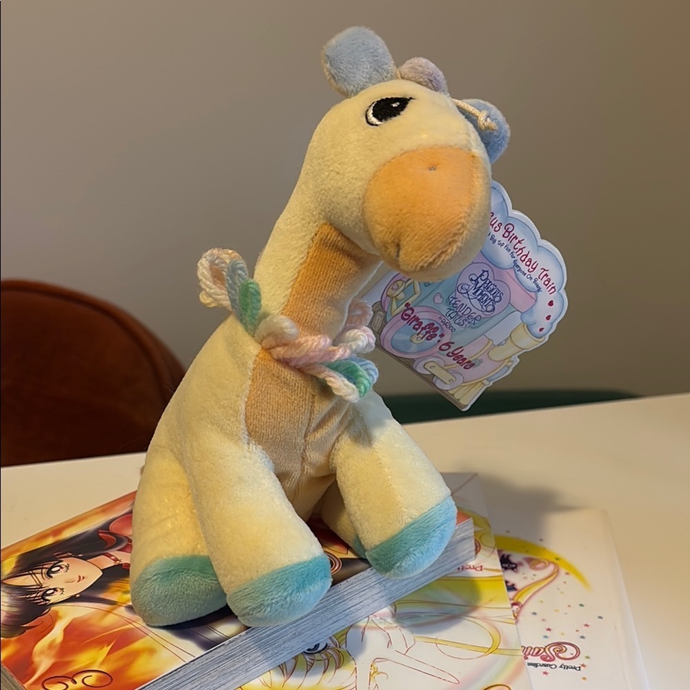 ☘️ BOGO FREE ☘️ Precious Moments 6 years tender tails Plush Giraffe Toy